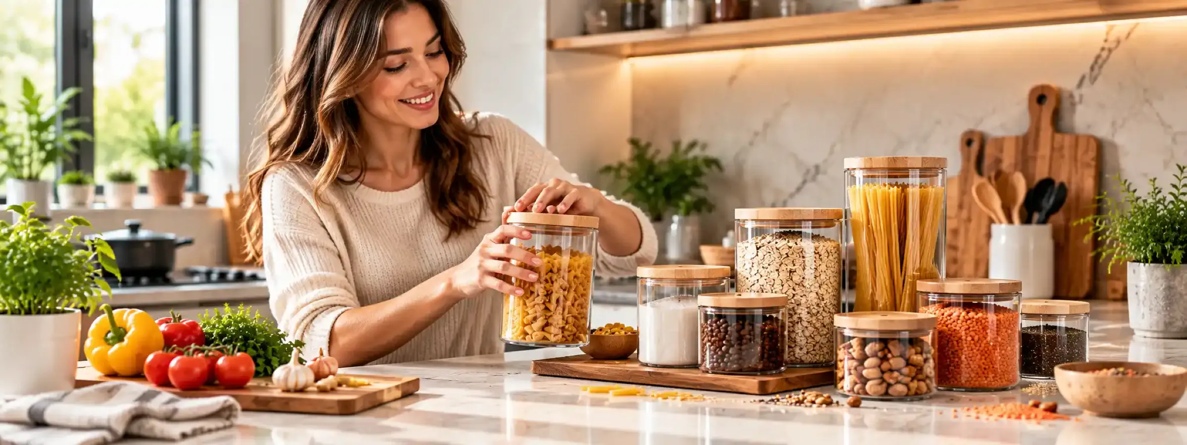 Kitchen Canister Sets: A Tidier Benchtop and Food That Keeps Longer