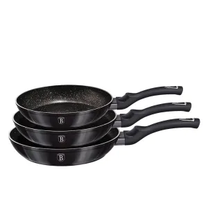 3-Piece Frying Pan Set Berlinger Haus BH/6903 Carbon