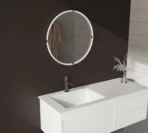 White Lotus Luxury Bathroom Vanity Set — view 2 of 4