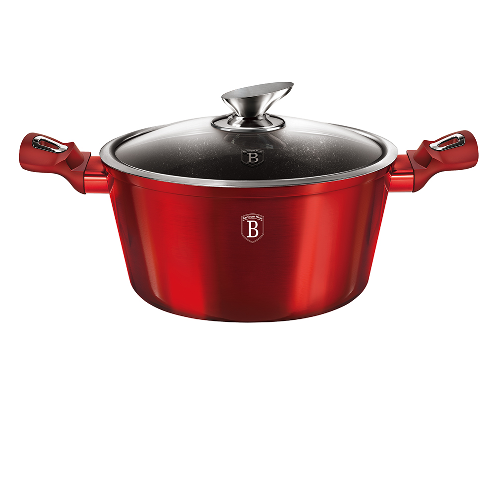 Casserole with Lid 30см Berlinger Haus BH/6192 Burgundy