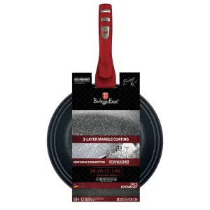 Frying Pan Set Berlinger Haus BH/1288 Metallic Burgundy Line — view 2 of 5