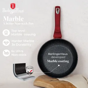 Frying Pan Set Berlinger Haus BH/1288 Metallic Burgundy Line — view 4 of 5