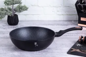 Deep Frying Wok 30 cm Berlinger Haus BH/6178 Black Rose