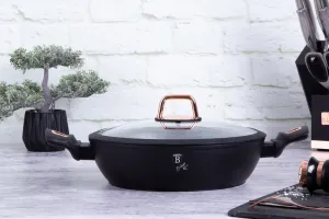 Shallow Pot Berlinger Haus BH/1640 Black Rose Collection — view 2 of 2