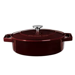 Casserole 26 cm Cast Iron Berlinger Haus BH/6498 Burgundy — view 3 of 5
