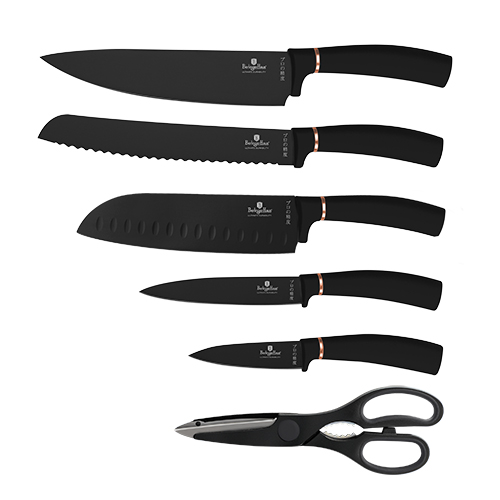 7 pcs knife set with stand