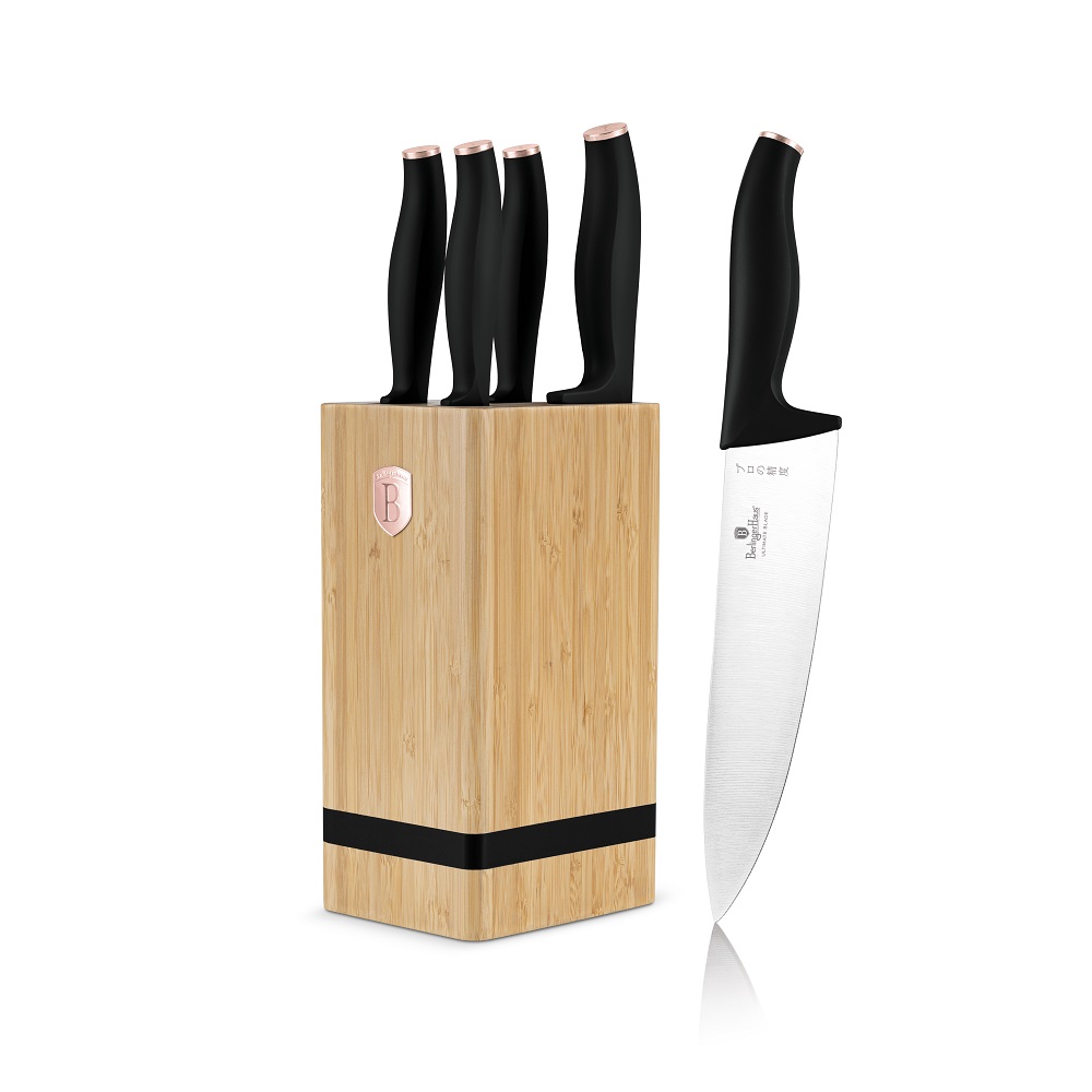 Berlinger Haus BH2970 6-Piece Knife Set with Bamboo Stand