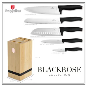 Berlinger Haus BH2970 6-Piece Knife Set with Bamboo Stand — view 2 of 2