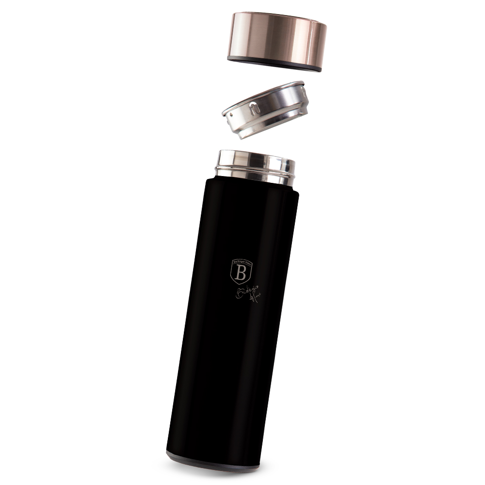Drinking bottle with LED temperature display, 450 ml