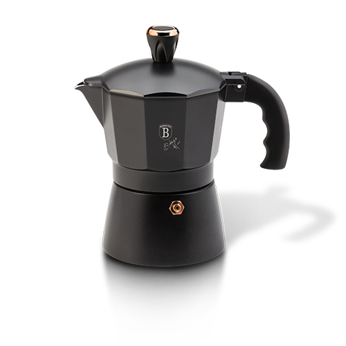 Coffee maker, 3 cups Berlinger Haus BH8560 Black Rose