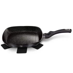 GRILL PAN 28 CM BERLINGER HAUS BH-6901 CARBON PRO COLLECTION — view 3 of 8