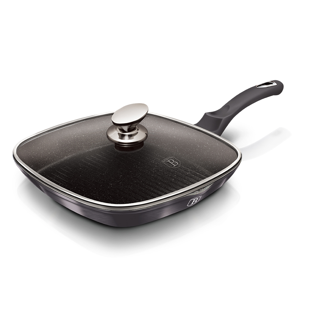 Grill Pan 28 cm Berlinger Haus BH-6909 Carbon Pro Collection