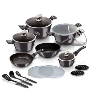 18-Piece Cookware Set Berlinger Haus BH-6887 Carbon — view 2 of 3