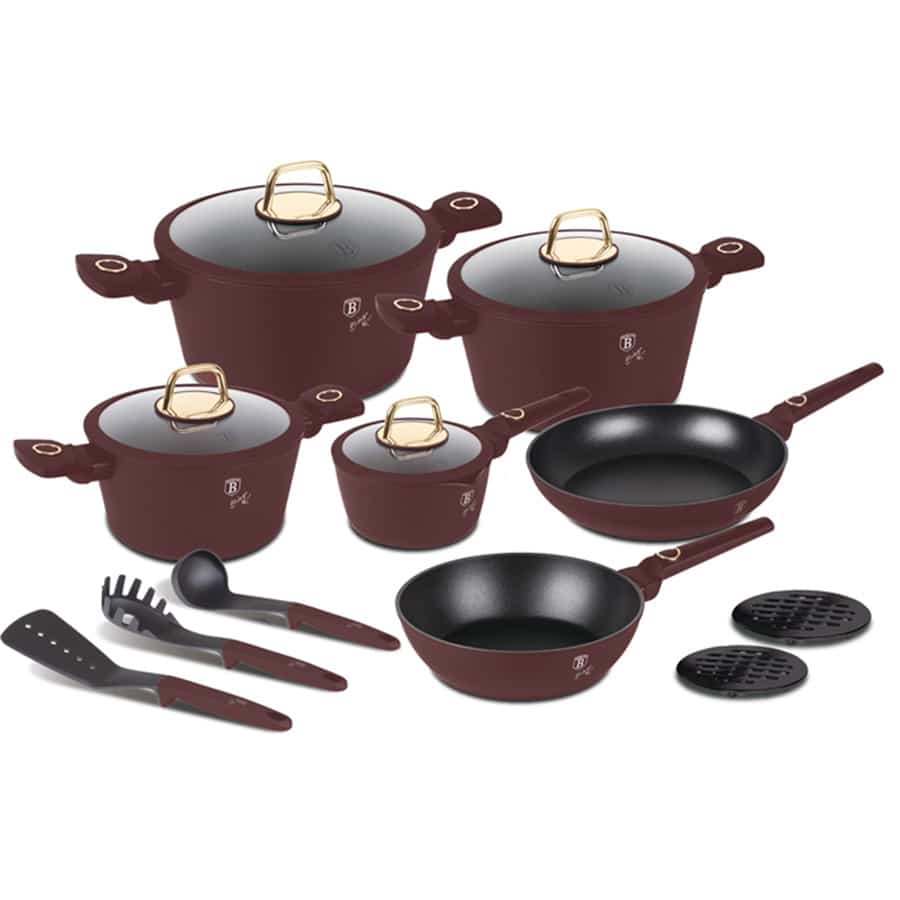 15 pcs cookware set Berlinger Haus BH 8051 Leonardo