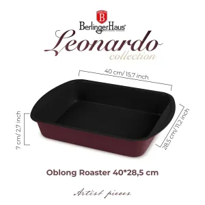 Oblong roaster, 35*27 cm Berlinger Haus BH7911 Leonardo — view 2 of 6