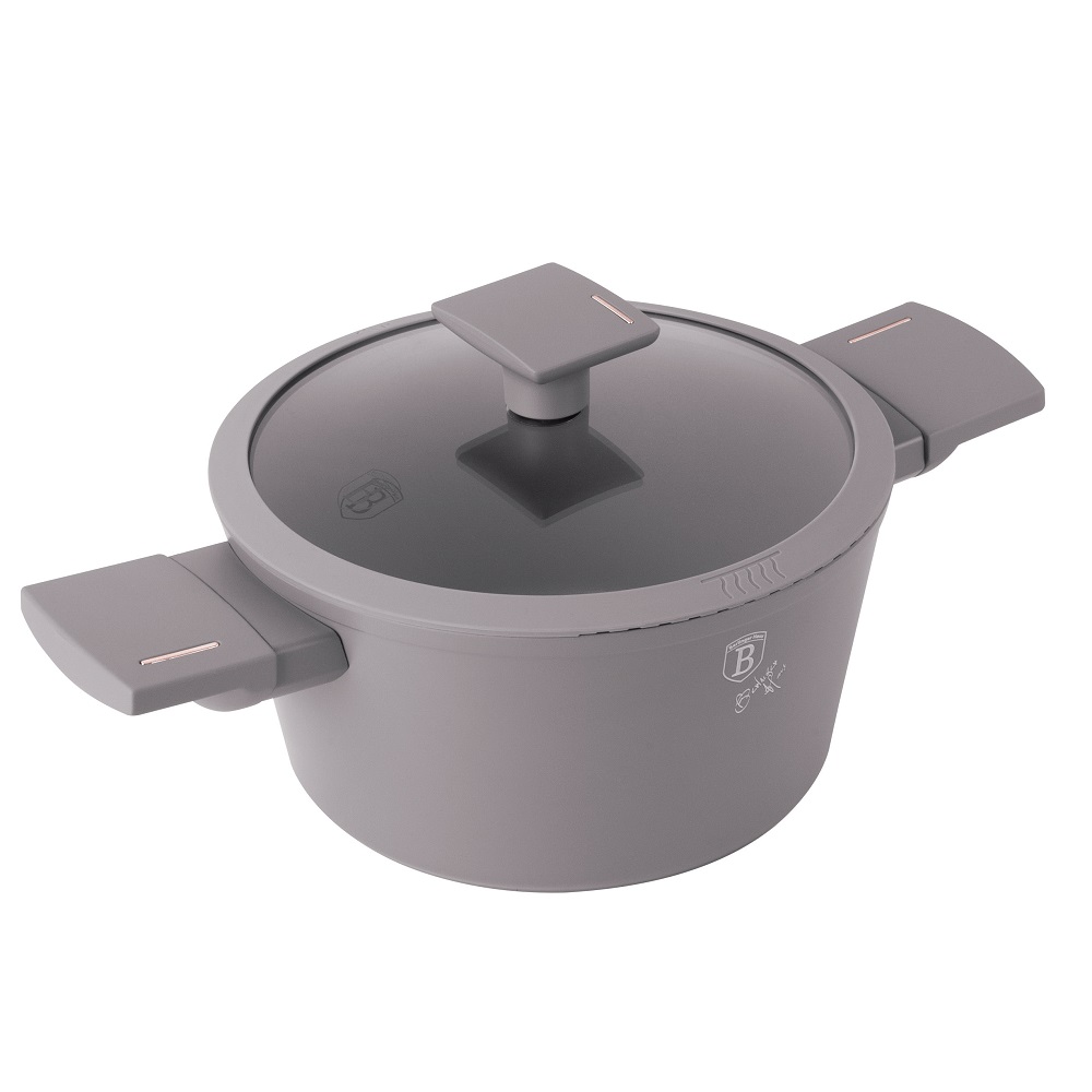 Casserole with lid, 24 cm Berlinger Haus BH8101 Taupe