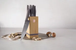 6 pcs knife set with BAMBOO stand Berlinger Haus BH 2974 — view 2 of 2