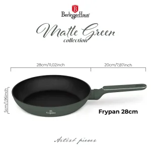 Frypan, 28 cm Berlinger Haus BH8152 Matte Green — view 9 of 10