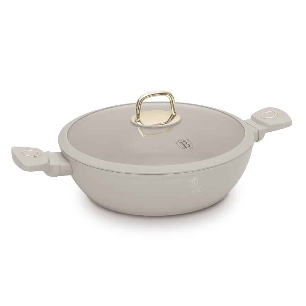 Casserole Wok with lid Berlinger Haus BH8065 Sahara