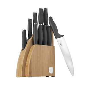 10 pcs knife set with BAMBOO stand Berlinger Haus BH2758