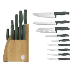 10 pcs knife set Berlinger Haus BH3123 Matte Green — view 3 of 5