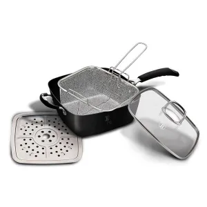 4-Piece Square Pan Set Berlinger Haus BH/6554 Black