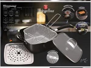 4-Piece Square Pan Set Berlinger Haus BH/6554 Black — view 2 of 5