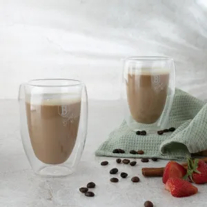 2 pcs glass cup set