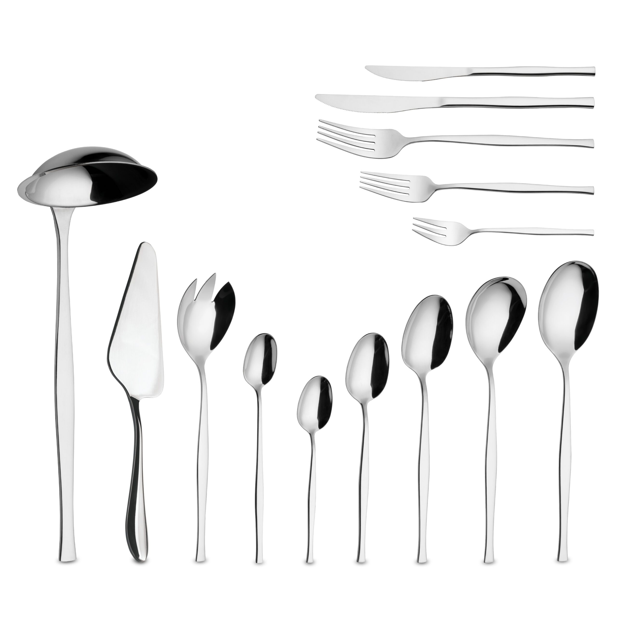 90 pcs cutlery set, mirror