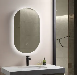 Frameless LED Bathroom Mirror with Backlight, Anti-Fog, Sensor Touch — view 3 of 3