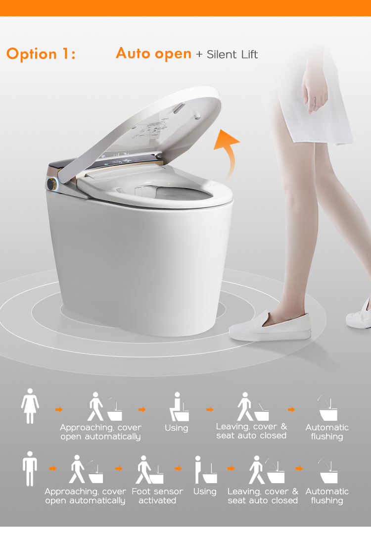 Smart Toilet - Tankless - Watermark Rough-in 300