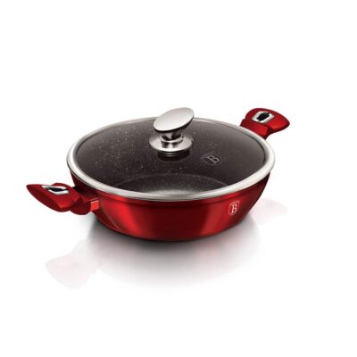 Shallow Pot 28 cm Berlinger Haus BH/1263 Burgundy