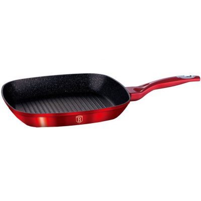 Grill Pan Berlinger Haus BH/1271N Metallic Line Burgundy