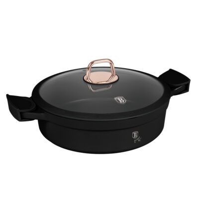 Casserole with lid, 20 cm Berlinger Haus BH1456 Black Rose
