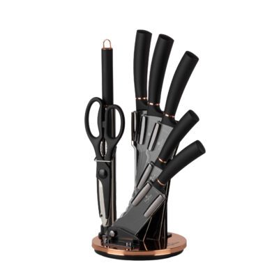 8 pcs knife set with acrylic stand