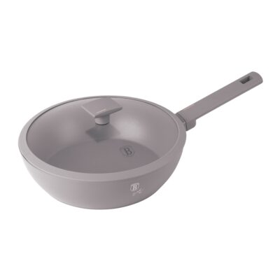 Deep frypan with lid, 24 cm Berlinger Haus BH8092 Taupe