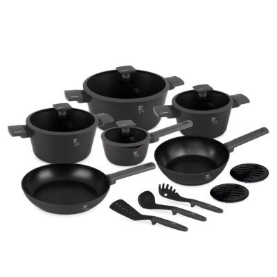 15 pcs cookware set Berlinger Haus BH8141 anthracite