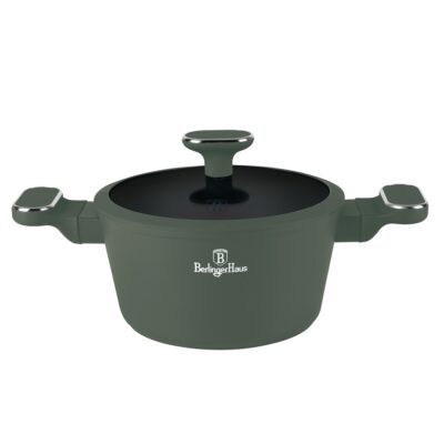 Casserole with lid, 24 cm Berlinger Haus BH8201 Matte Green