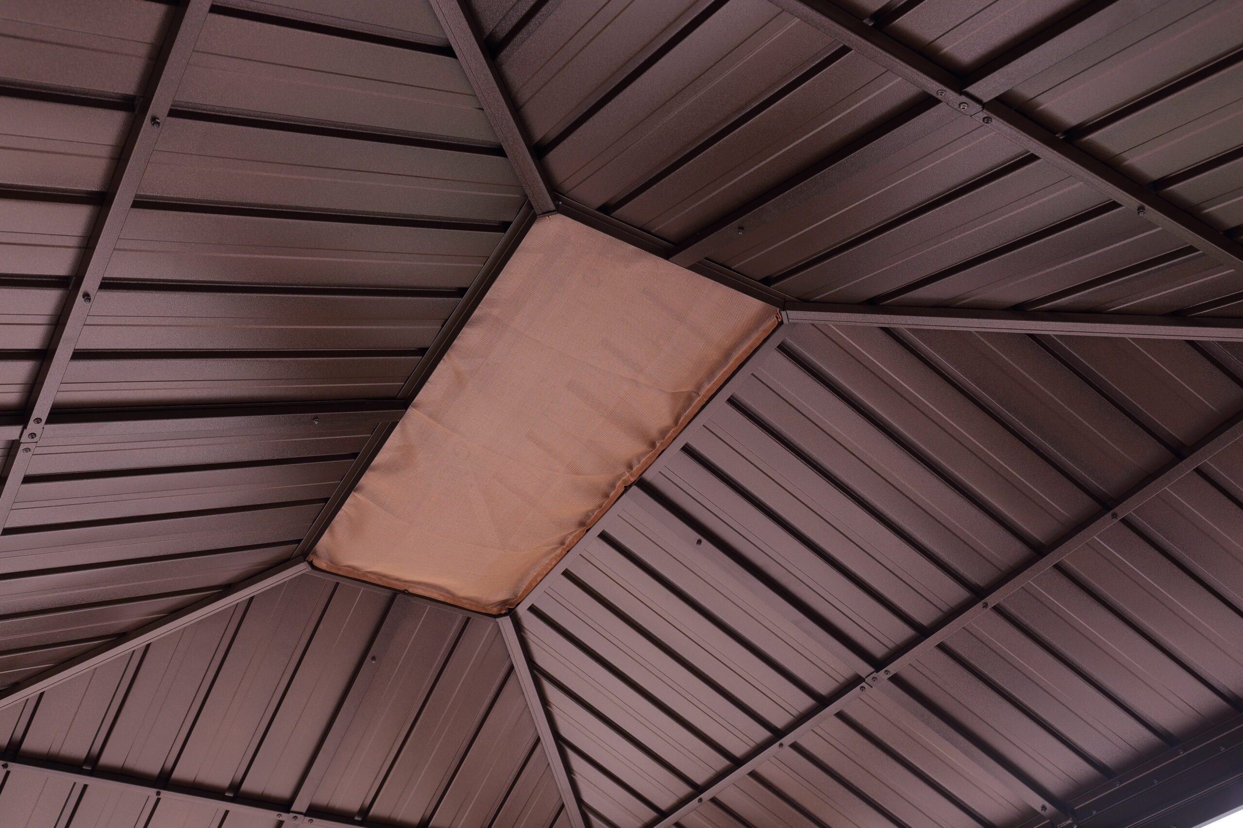 3x3.65M Double-Top Luxury Aluminum Gazebo with Mosquito Net – All-Season Outdoor Pavilion - Image 6